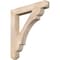 Ekena Millwork Olympic Craftsman Smooth Bracket, Douglas Fir, 5 1/2"W x 40"D x 44"H BKT06X40X44OLY04SDF - alternate 1